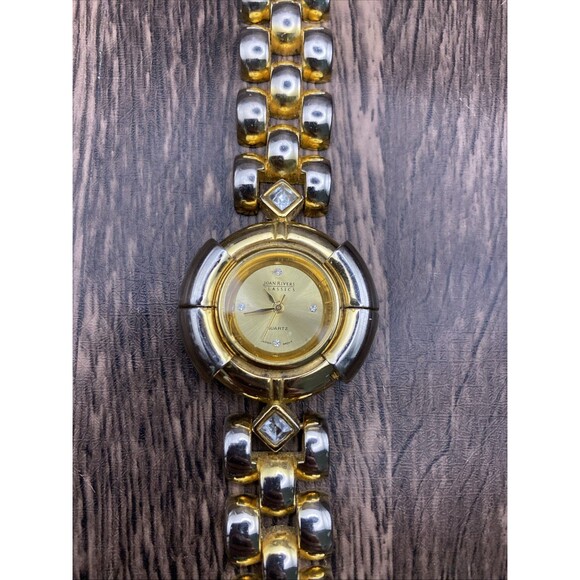 Joan Rivers Classics Collection Gold Tone  Rhinestone Watch - Parts and Repair main image 11
